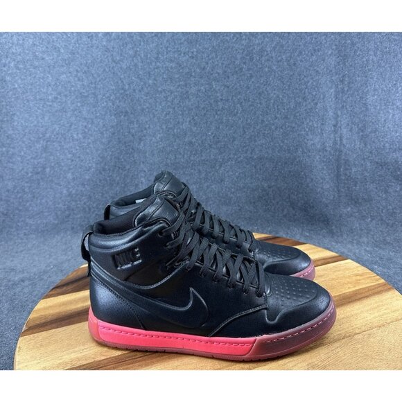 Nike Womens Air Royalty MD VT Ripstop 395775-005 Sneakers Size 7.5 Black Red - Picture 1 of 11